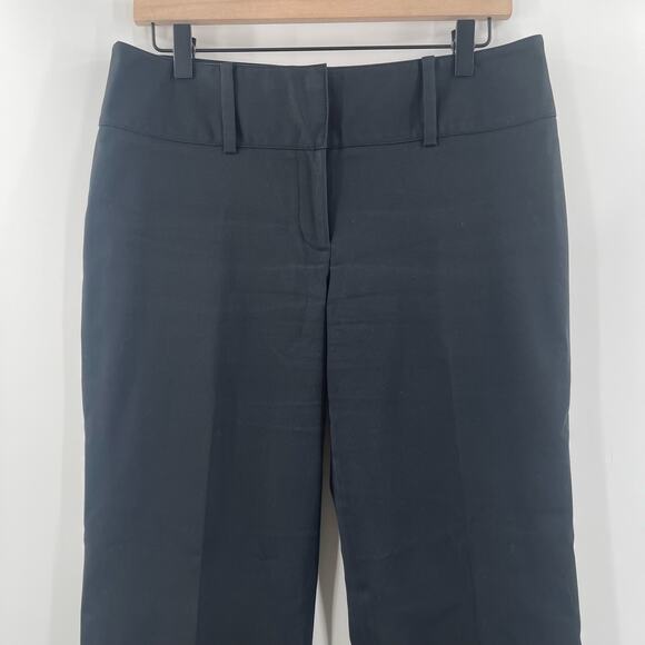 ANN TAYLOR Pants Size 6 Stretch Lindsay Curvy Black Business Casual Office Work - Picture 5 of 12